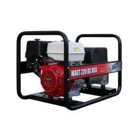   WAGT 220 DC HSB hegesztő áramfejlesztő 4 mm-es elektródáig (HONDA GX390)