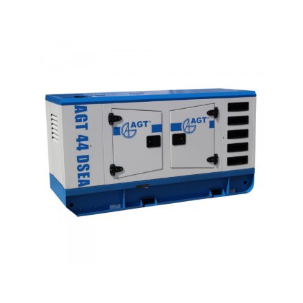 AGT 44 DSEA dízel AVR áramfejlesztő 400V-44 kVA, hangszigetelt burkolat