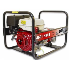   AGT 4501 HSBE áramfejlesztő (HONDA GX270, elektromos indítás)