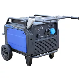   AGT 8000IE inverteres áramfejlesztő (7,5 kVA, elektromos indítás) +ajándék szállítókerék!