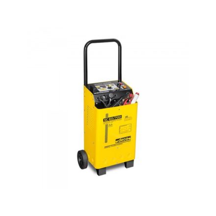 DECA SC60/700 intelligens akkumulátor indító-töltő (bikázás 700A, 12/24V, 60A, max. 800Ah)