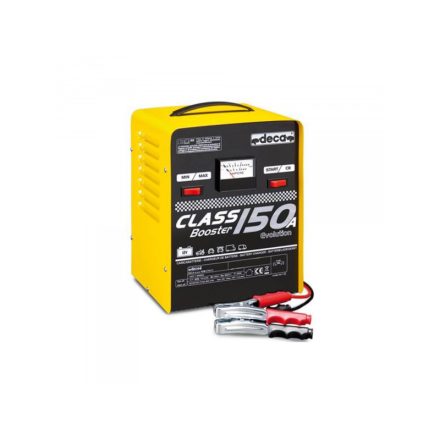 DECA CLASS BOOSTER150A akkumulátor indító-töltő (bikázás 135A, 12V, 18A, max. 200 Ah)