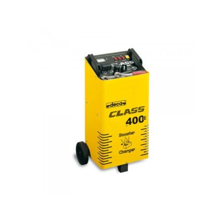 DECA CLASS BOOSTER400E akkumulátor indító-töltő (bikázás 400A, 12/24V, 40A, max. 500Ah)