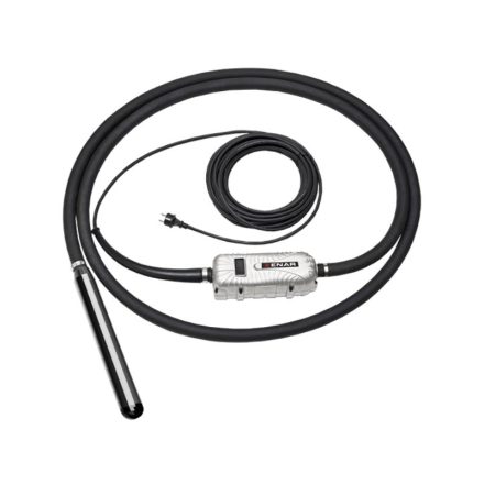 ENAR SPYDER-PRO nagyfrekvenciás betonvibrátor szett (5 m tengely+38mm fej)580kW, 15m kábel, 230V