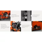 Husqvarna ST 124 hómaró