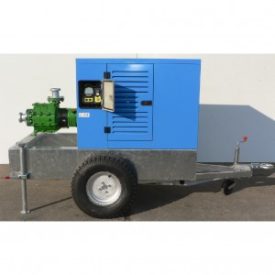   SAN-47/2000 K centrifugál, nagynyomású szivattyú burkolattal (vontatható)