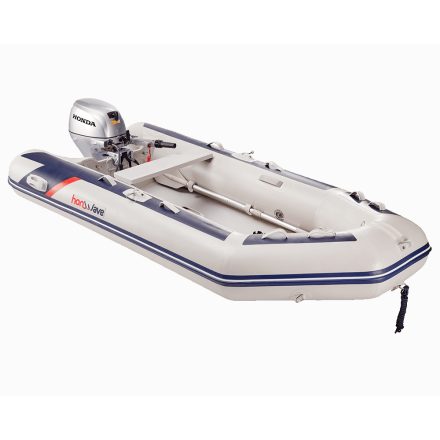 Honda Marine T 32 IE V alakú felfújható gumicsónak (GUMICSÓNAKTEST)